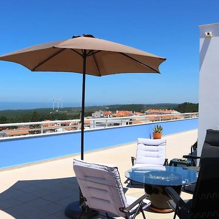 Sitio Penthouse - Big Terrace With Sea View & Bbq Villa นาซาเร ภายนอก รูปภาพ