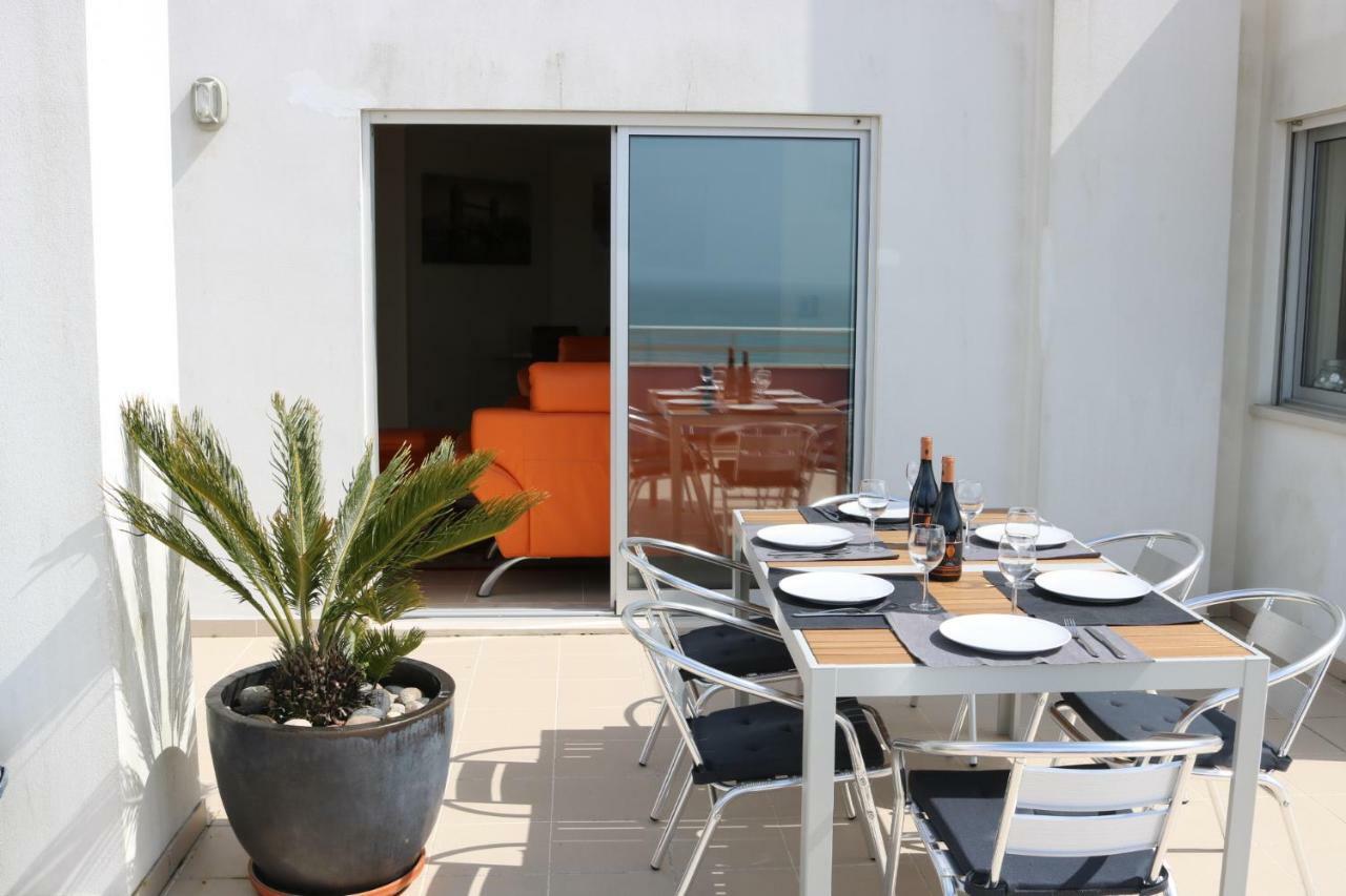 Sitio Penthouse - Big Terrace With Sea View & Bbq Villa นาซาเร ภายนอก รูปภาพ
