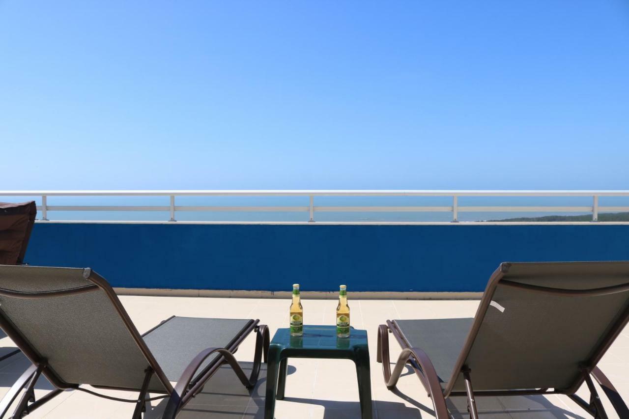 Sitio Penthouse - Big Terrace With Sea View & Bbq Villa นาซาเร ภายนอก รูปภาพ