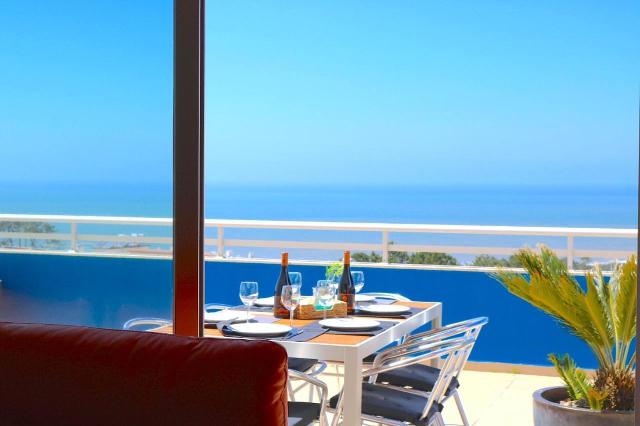 Sitio Penthouse - Big Terrace With Sea View & Bbq Villa นาซาเร ภายนอก รูปภาพ